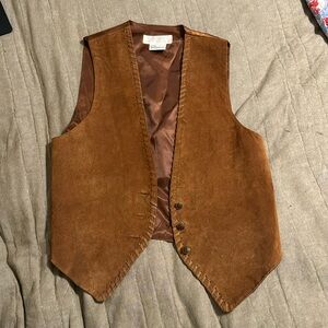 Leather vest